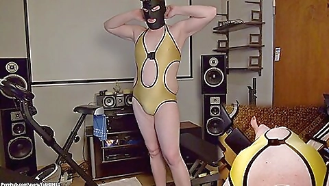 Big dick slut is ready to get fucked and swallows