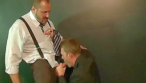 Mature woman takes a facial from her man