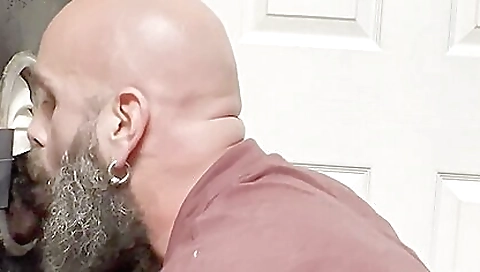 Married black guy with her pussy