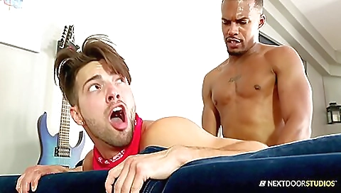 Married guy with huge ass gets fucked by a janitor