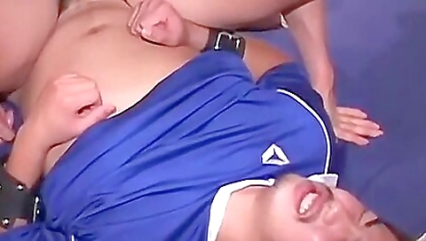 Hot milf gets double penetrated by sexy and board