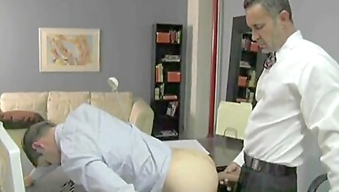 Two horny guys are get their wild